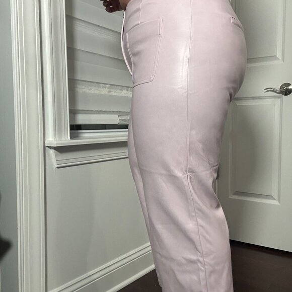 BAGATELLE COLLECTION PLEATHER CROPPED PANT-unworn - Picture 9 of 9